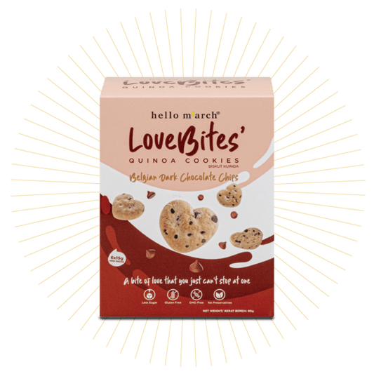 كوكيز الكينوا لوف بايتس 90 جرام