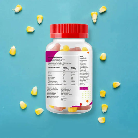 Gumazing Calcium + Vitamin D3 60 Gummies