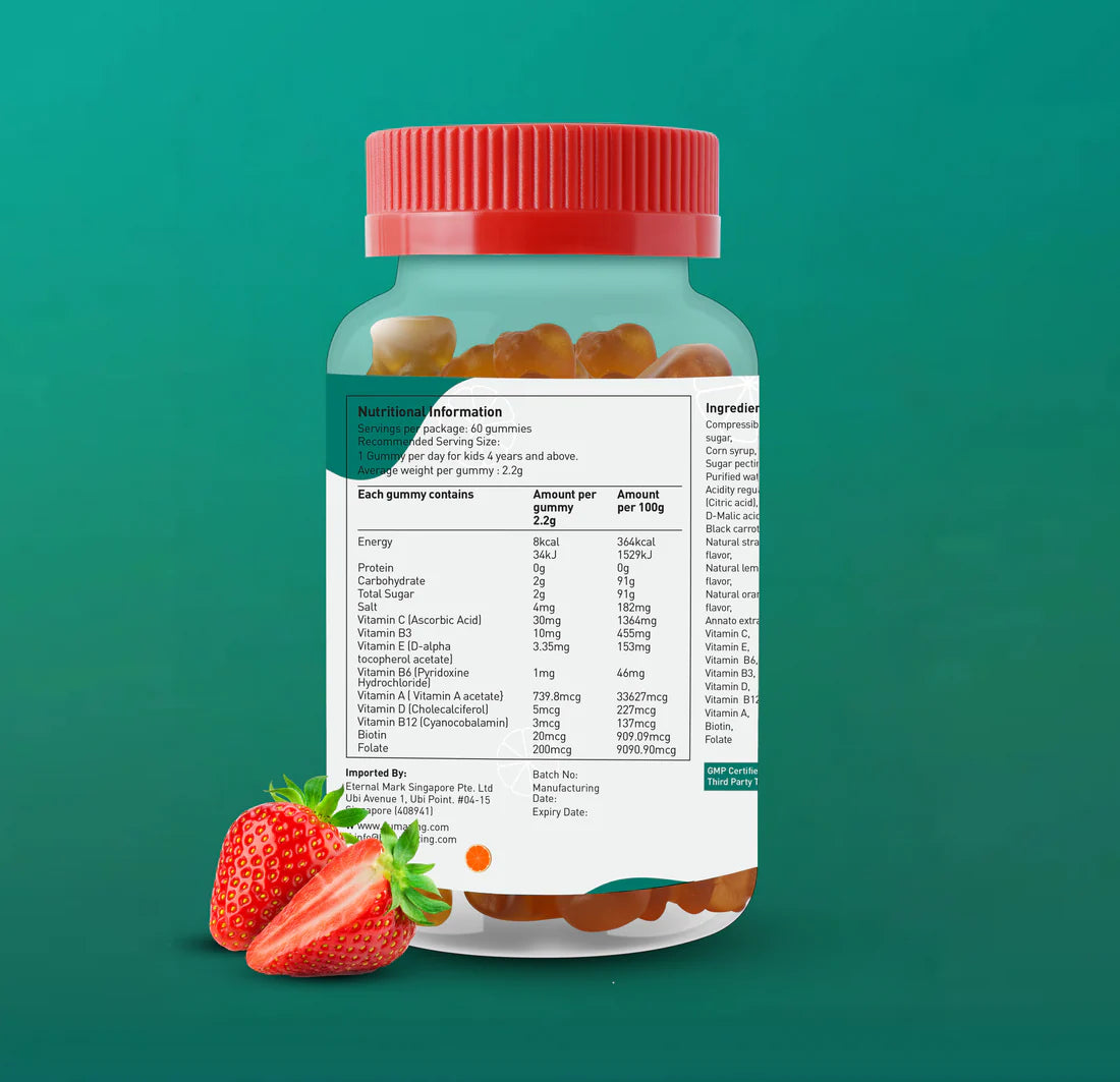 Gumazing MultiVitamin For Kids 60 Gummies