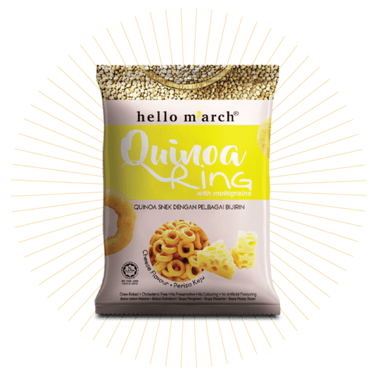 رقائق الكينوا الدائرية 30 جرام