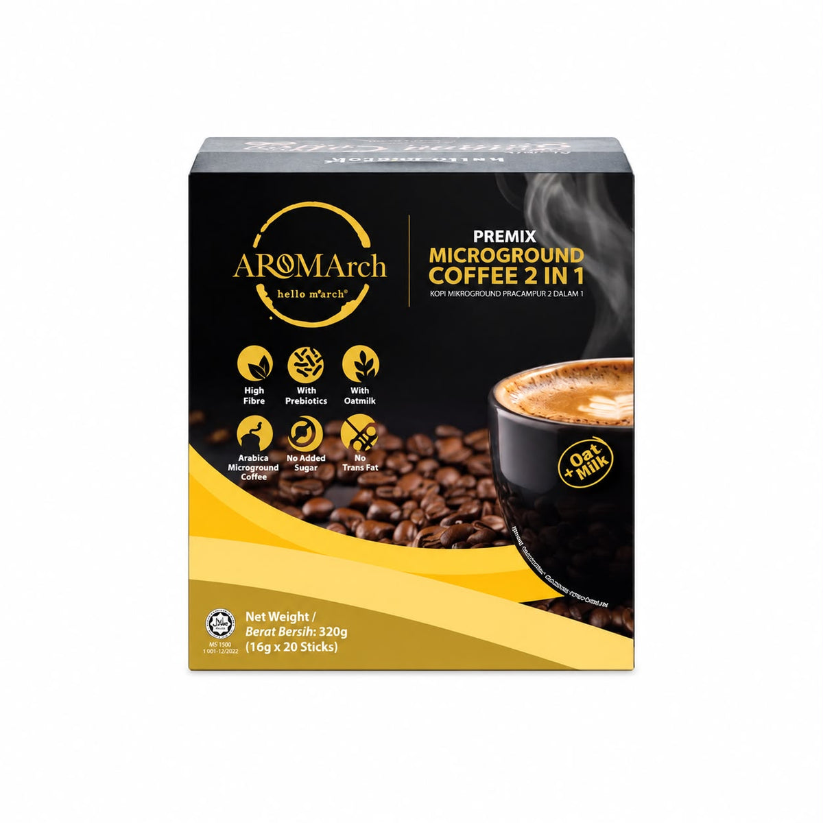 AROMArch Microground Coffee 2 in 1