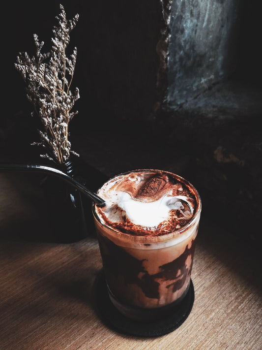 Chocolate banana protein shake