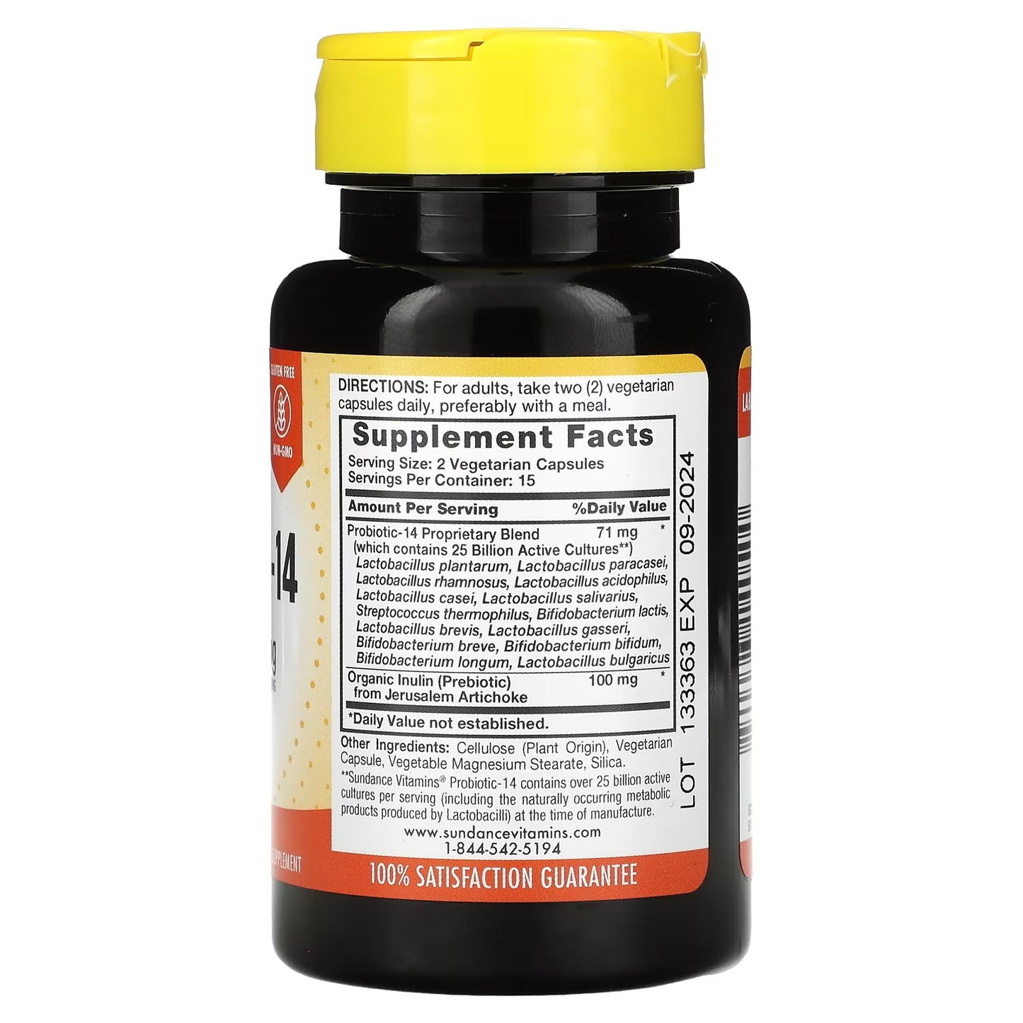 Sundance Probiotic 25 Billion 30 Capsules