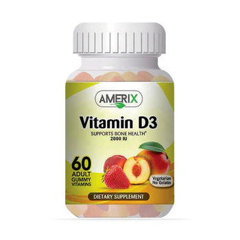 Amerix Vitamin D3 1000 IU 60 Gummies
