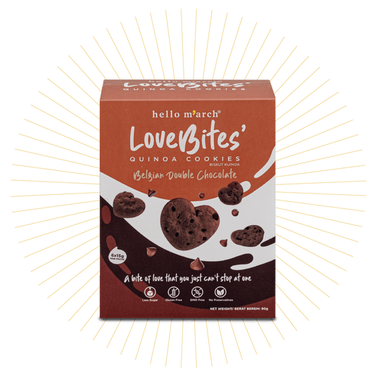 كوكيز الكينوا لوف بايتس 90 جرام