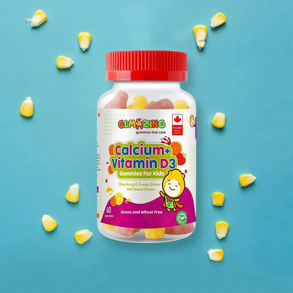 Gumazing Calcium + Vitamin D3 60 Gummies