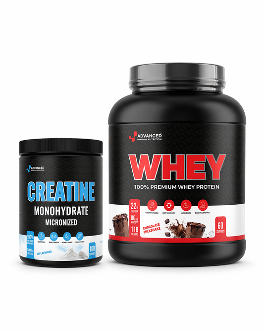 Advanced Nutrition Whey Protein 60 Servings + Advanced Nutrition Creatine 100 Servings ( Combo )