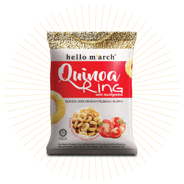 رقائق الكينوا الدائرية 30 جرام