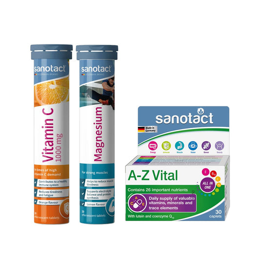 Sanotact Multivitamin 30 tab + Magnesium 20eff + Vitamin C 20 eff