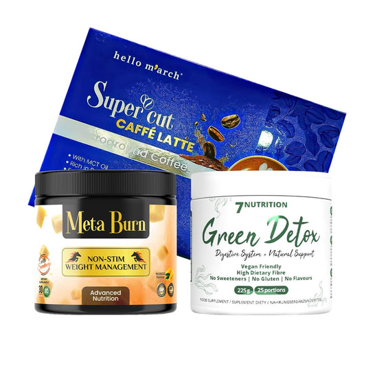 Weight Management Course ( Super Cut Coffee + Metaburn Powder + Green Detox )