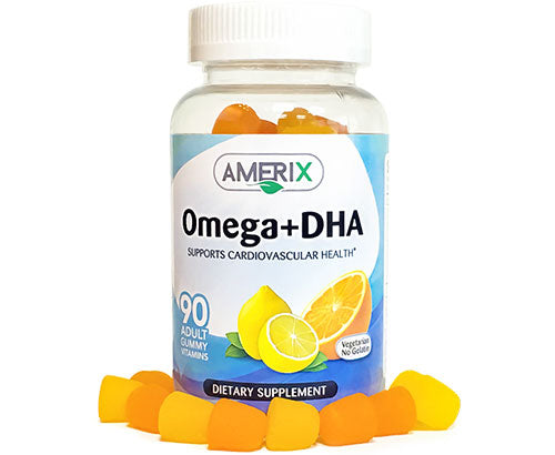 Amerix Omega + DHA 60 Gummies – Smart Nutrition